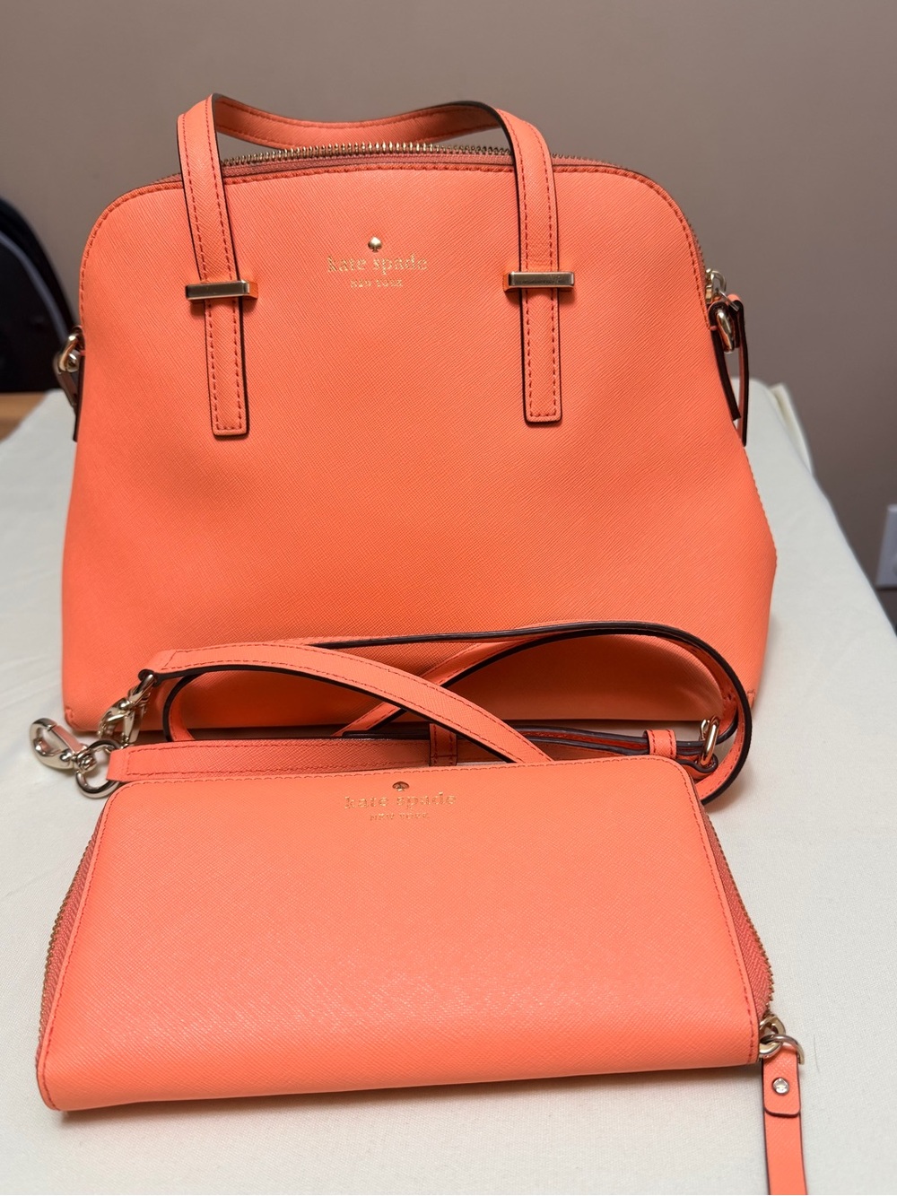 Kate spade Cedar Street Maise Stachel matching with wallet
